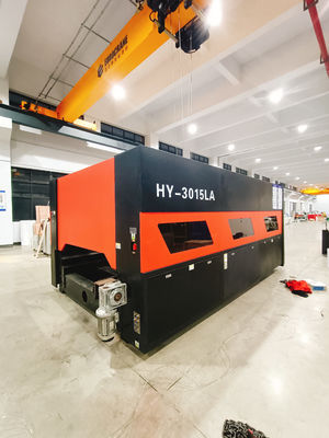 Precitec Laser Head 1000W-25000W CNC Fiber Laser Cutting Machine untuk Pengolahan Lembar Logam
