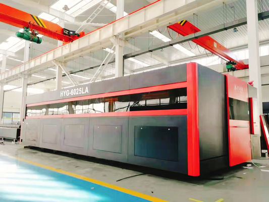Precitec Laser Head 1000W-25000W CNC Fiber Laser Cutting Machine untuk Pengolahan Lembar Logam