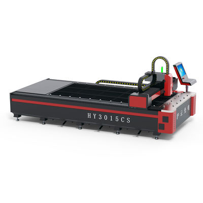 SERVO-MOTOR 1500*3000mm Mesin Pemotong Laser Baja Karbon 1500w