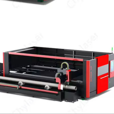 Mesin pemotong tabung stainless steel untuk plat logam dan tabung integrasi mesin pemotong laser
