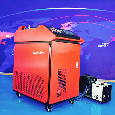 Baja Aluminium Tembaga Multi-Fungsi Handheld Laser Pengelasan Mesin Pemotong 1000W 1500W 2000W