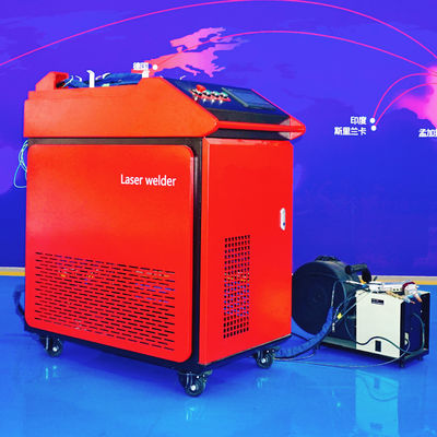 Baja Aluminium Tembaga Multi-Fungsi Handheld Laser Pengelasan Mesin Pemotong 1000W 1500W 2000W
