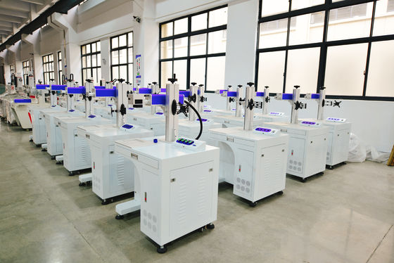 Mesin Penandaan Laser Serat Metal Acrylic Desktop 20w/30w/50w/70w/100w RAYCUS Laser Source Deep Marking