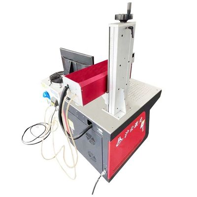 Mesin Ukiran Laser 10W 20W 30W 50W untuk Plat Logam yang Dikendalikan oleh Sistem Cypcut