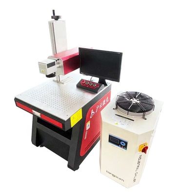 Mesin Ukiran Laser 10W 20W 30W 50W untuk Plat Logam yang Dikendalikan oleh Sistem Cypcut