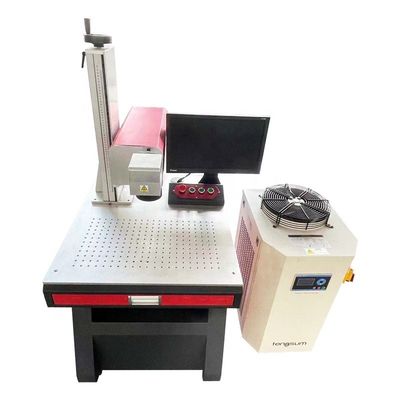 10w 20w 30w 50w CNC Mesin Laser Ukiran untuk Piring Logam dan Plastik Perhiasan Pemotongan