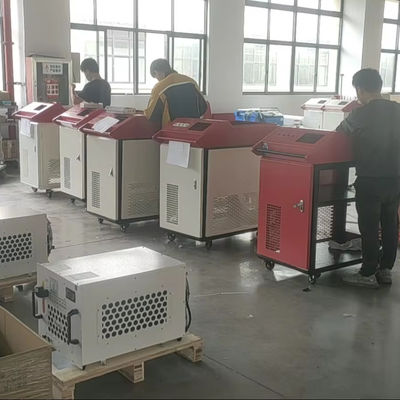 1000W 1500W 2000W 3000W Portable Handheld Fiber Laser Welding Machine untuk Industri