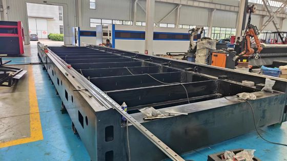 Harga terjangkau Ukuran Besar Ground Track Laser Cutter untuk stainless steel dan baja karbon