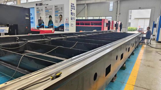 Harga terjangkau Ukuran Besar Ground Track Laser Cutter untuk stainless steel dan baja karbon