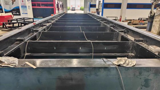 Harga terjangkau Ukuran Besar Ground Track Laser Cutter untuk stainless steel dan baja karbon
