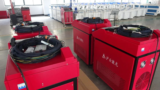1000W 1500W 2000W 3000W Portable Handheld Fiber Laser Welding Machine untuk Industri