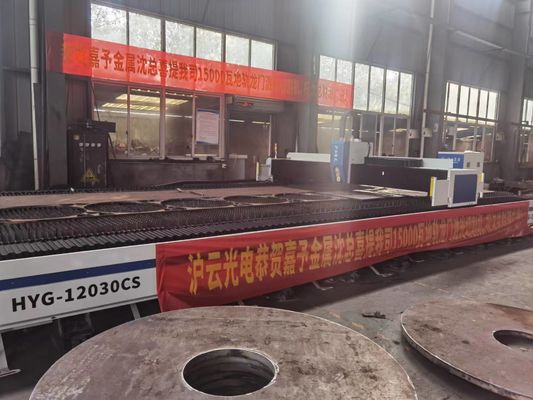 Harga terjangkau Ukuran Besar Ground Track Laser Cutter untuk stainless steel dan baja karbon