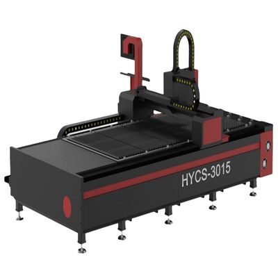 Mesin pemotong serat laser meja tunggal untuk logam lembaran 3015 1000W 1500W 2000W 3000W