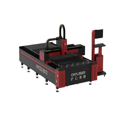 Mesin pemotong serat laser meja tunggal untuk logam lembaran 3015 1000W 1500W 2000W 3000W