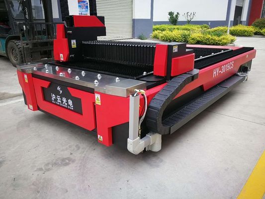 Konfigurasi pemotongan laser serat presisi tinggi Gantry tipe 3015 CNC 1000w 2000w 3000w