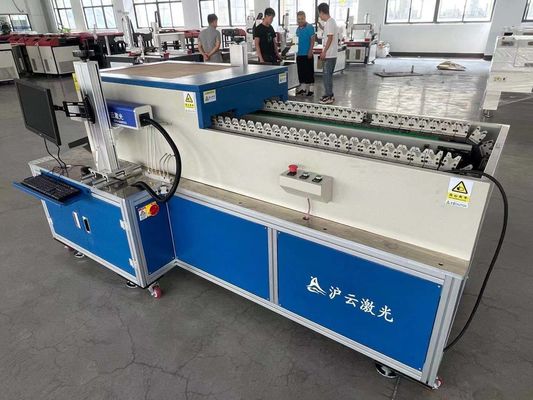 Metal Cabinet Laser Ukiran Mesin 30w 50w untuk menandai logo pada logam dan non-logam