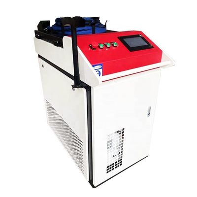 Mesin las laser genggam 1000w 2000w 3000w untuk baja logam stainless aluminium presisi tinggi 0.01mm
