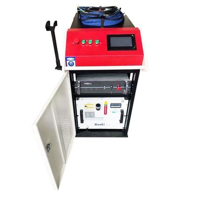 Mesin las laser genggam 1000w 2000w 3000w untuk baja logam stainless aluminium presisi tinggi 0.01mm