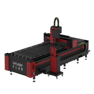 Mesin pemotong laser serat 6000W 8KW 20KW meja pertukaran dengan Yaskawa servo motor