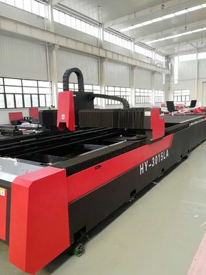Mesin pemotong logam 1500mm*3000mm Peralatan laser industri 1000W CNC Fiber Laser