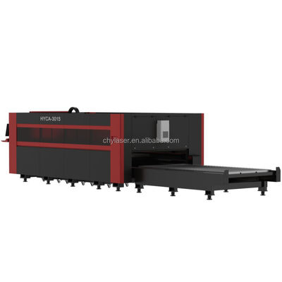 Mesin pemotong laser presisi kekuatan tinggi untuk stainless steel dan baja karbon
