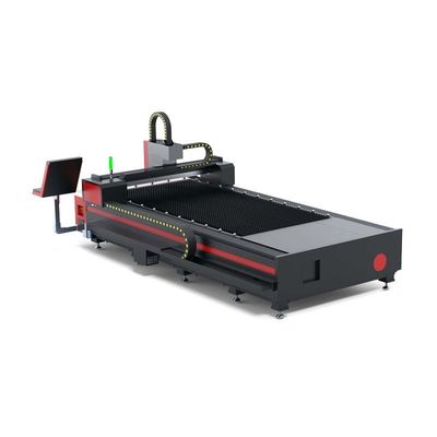 HIWIN Guiderail 3015 Mesin pemotong laser serat 1000W 1500W 2000W 3000W Meja tunggal