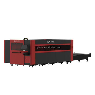 6000W 8KW 20KW Mesin pemotong laser serat meja pertukaran untuk pemotongan logam presisi
