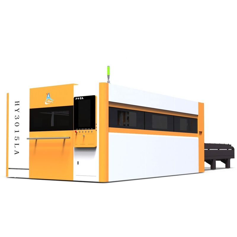 Precitec Laser Head 1000W-25000W CNC Fiber Laser Cutting Machine untuk Pengolahan Lembar Logam