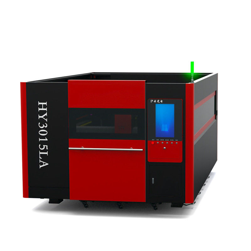 Mesin pemotong laser serat 1300mm untuk pabrik manufaktur kayu CNC Micro Jet tertutup