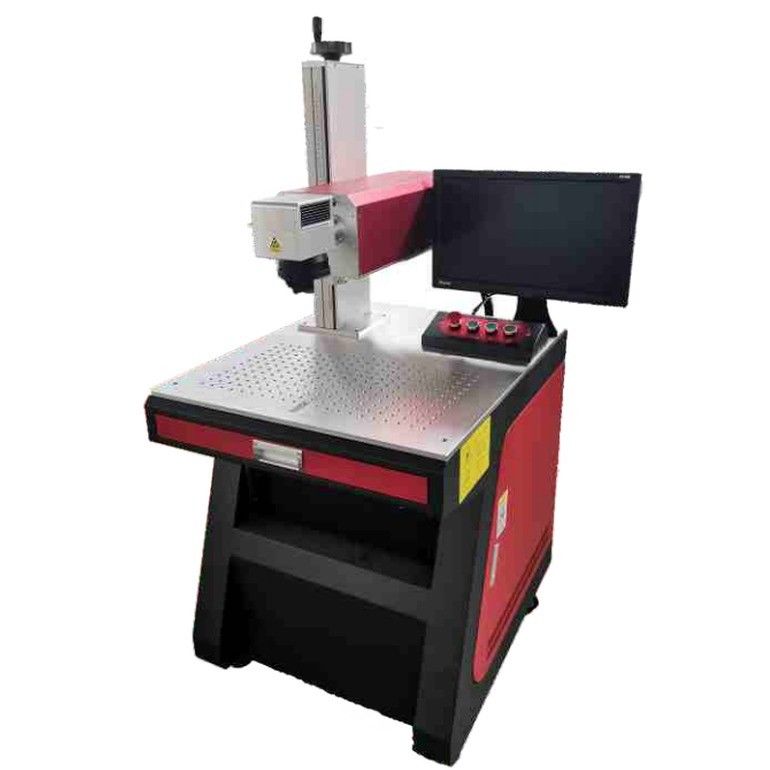 10w 20w 30w 50w Mesin Ukiran Laser CNC untuk Perangkat Lunak Kontrol Profesional Plat Logam