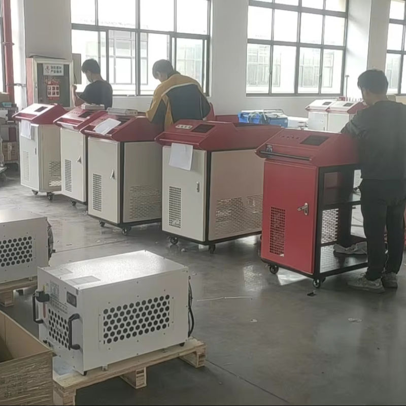 1000W 1500W 2000W 3000W Portable Handheld Fiber Laser Welding Machine untuk Industri