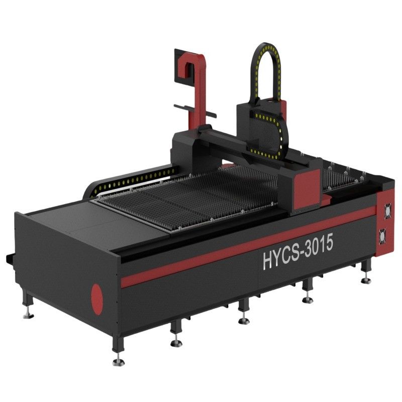 Single Table 3015 Model Fiber Laser Cutting Machine untuk kebutuhan pengolahan logam lembaran